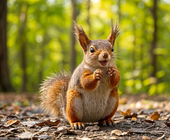 funny squirrel