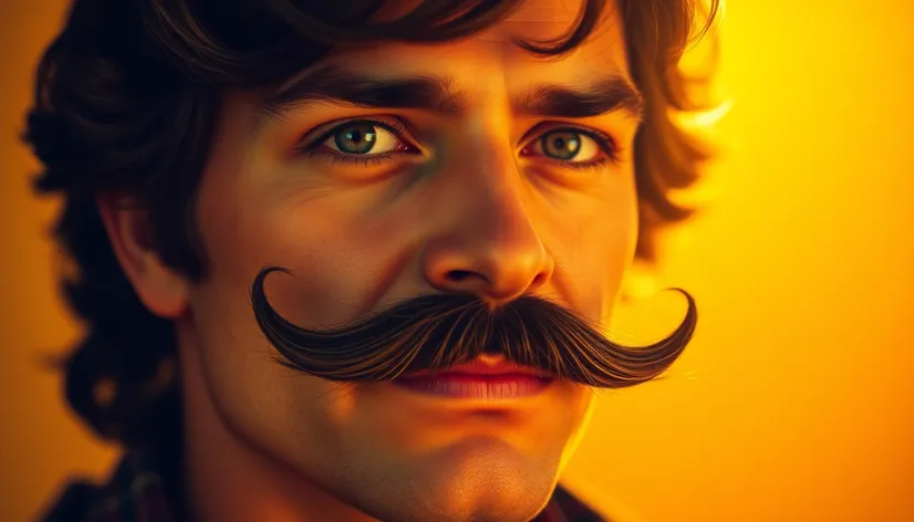 1970s mustache