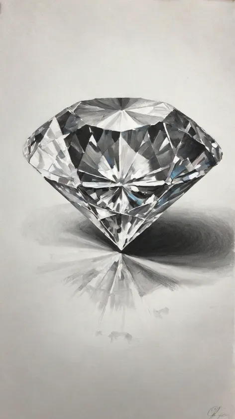 diamond drawing