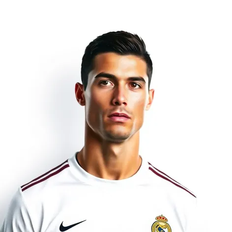 ronaldo white background