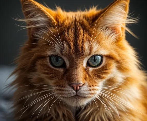 norwegian forest cat orange