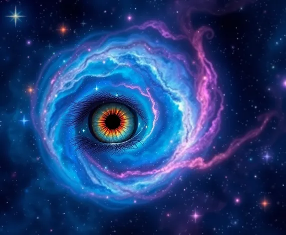 galaxy eyes art