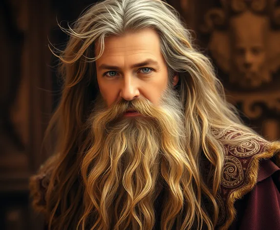 realistic wizard beard