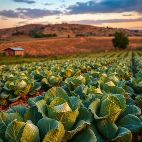 cabbage throw farm