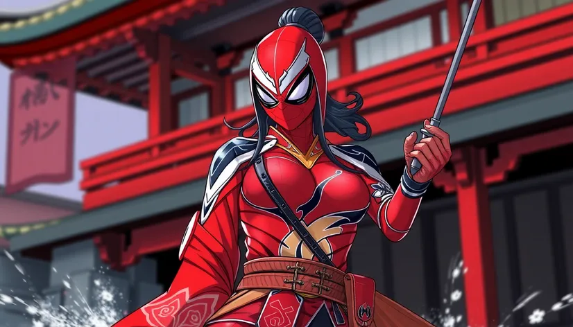 spider woman japan