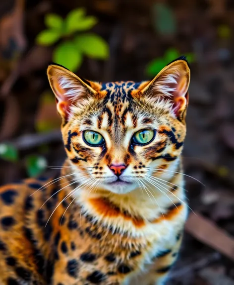 cat with spots