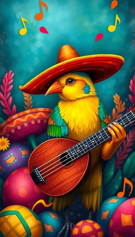 mexican musician bird