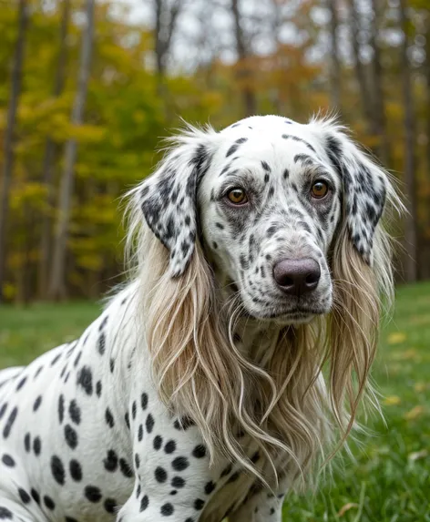 long haired dalmatian