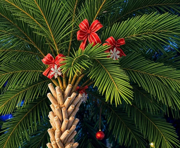 christmas palm tree