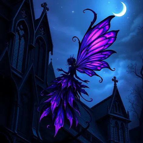 goth fairy art