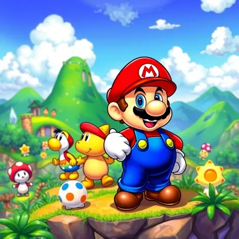 pictures of mario characters