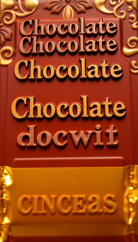 chocolate names