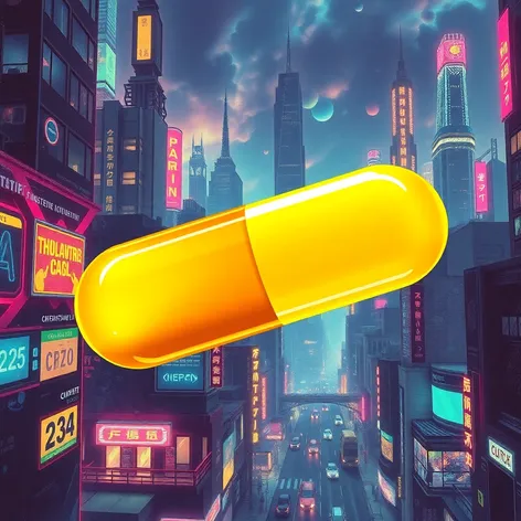 yellow pill 230