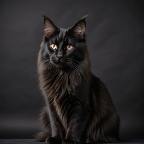 maine coon black