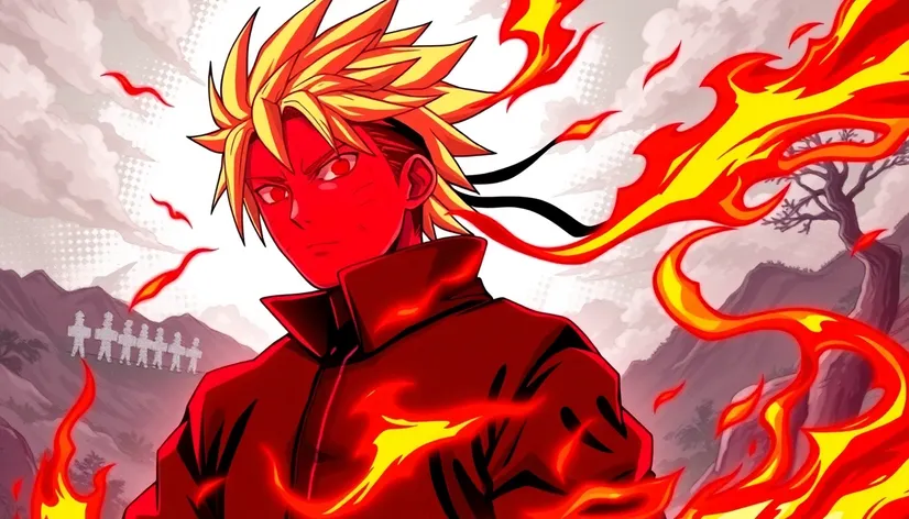 red chakra naruto