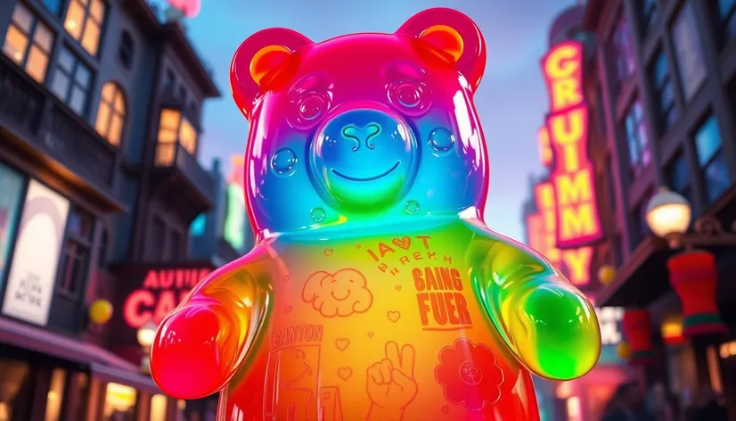 giant gummy bear