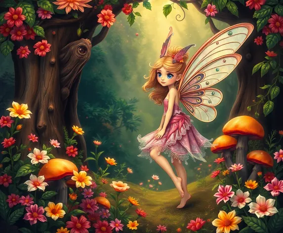 realistic fairy art