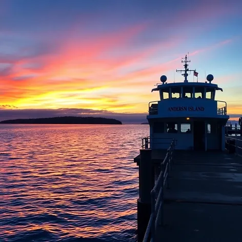 anderson island ferry schedule