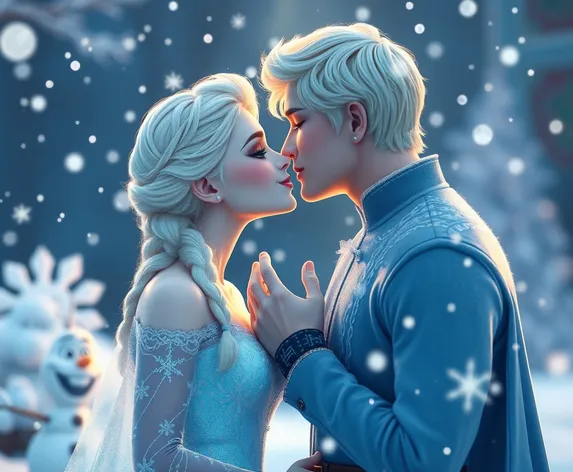 elsa and jack frost