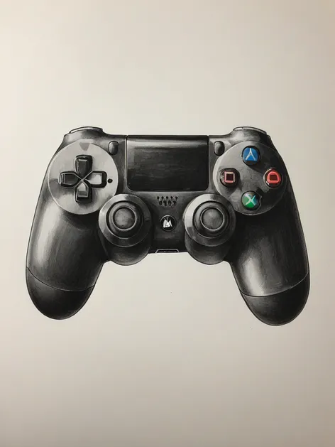 video game controller drawing