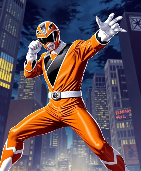 orange power ranger