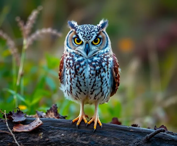 owl with legs