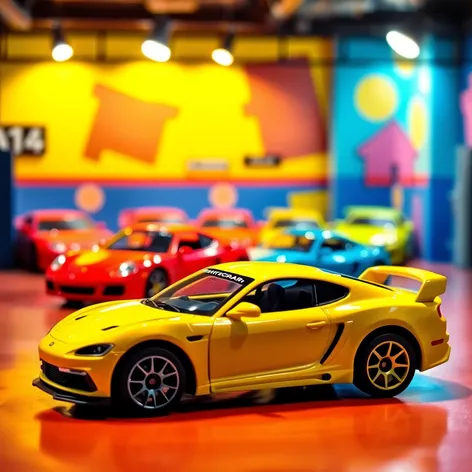 garage with cars toy