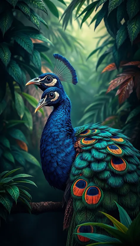 peacock colors