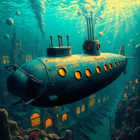 clip art submarine