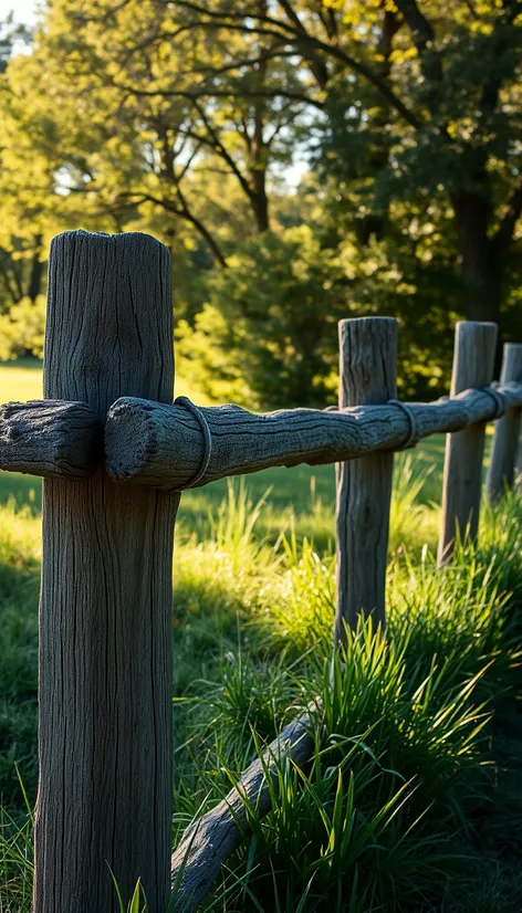 post and rail fence