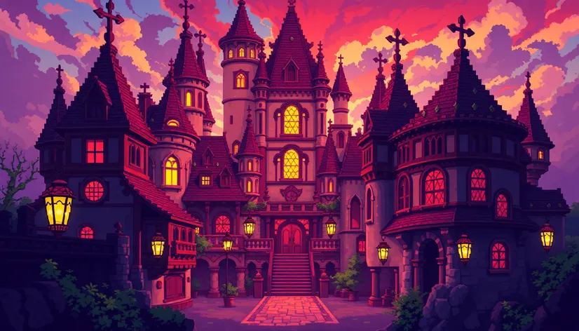 medieval pixel art