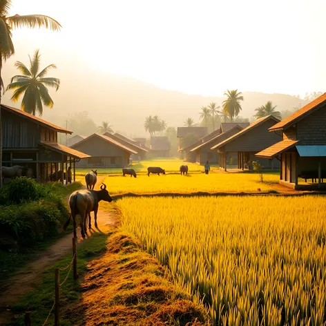 view khao village