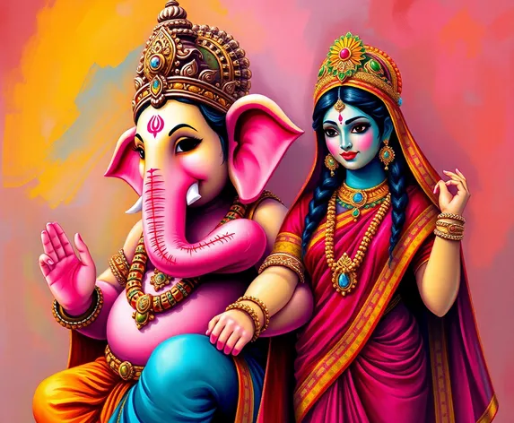 lord ganesha wife