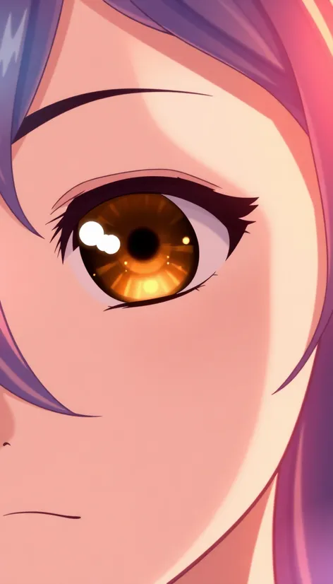 anime hazel eyes