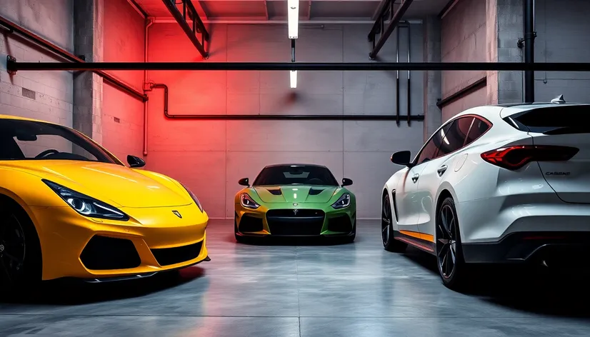 three car garage