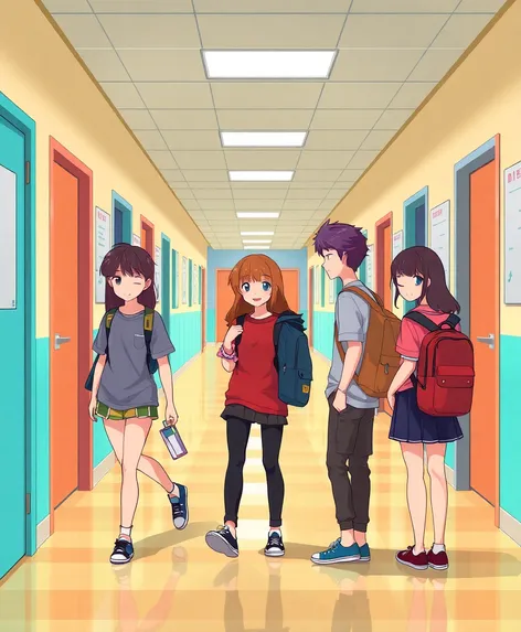 highschool animated