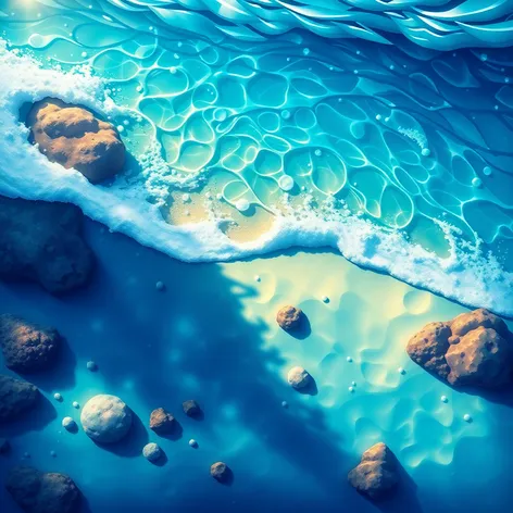 ocean background sand bottom