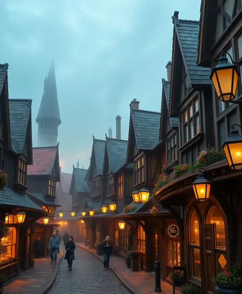 universal hogsmeade concept art