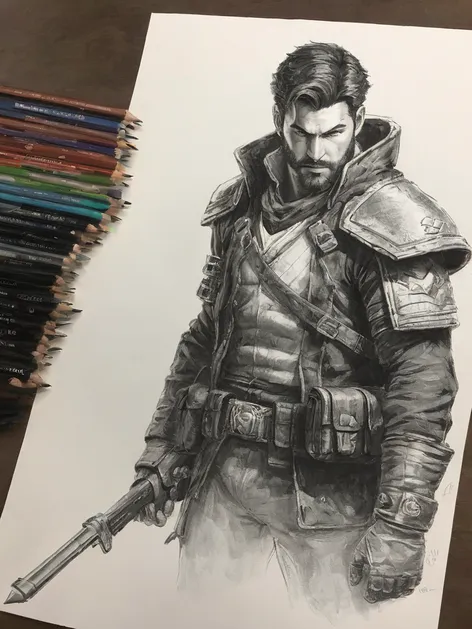 video game drawing