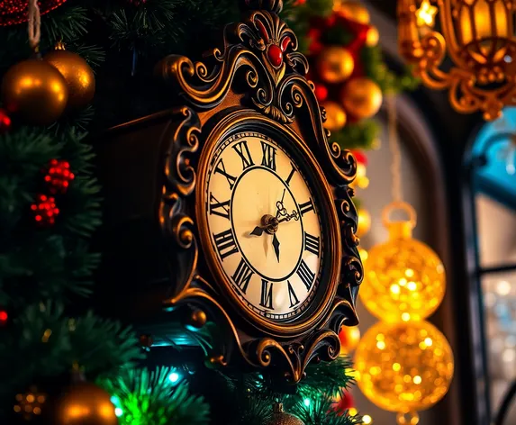 christmas clock