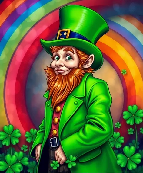 leprechaun coloring pages