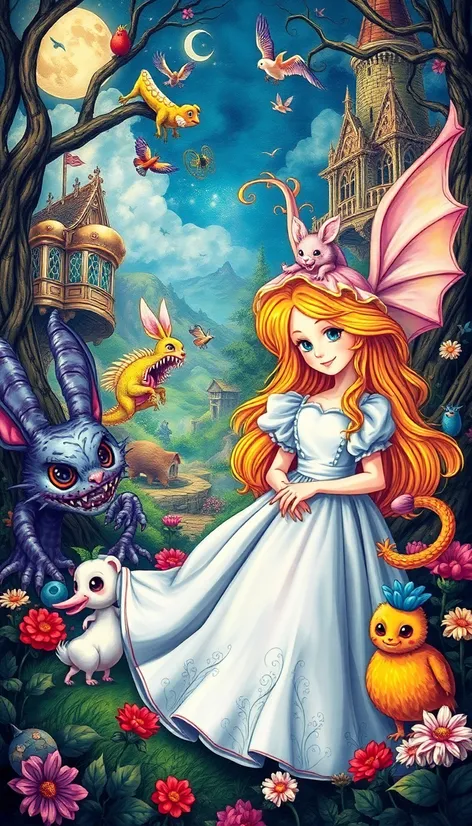 alice in wonderland mythical