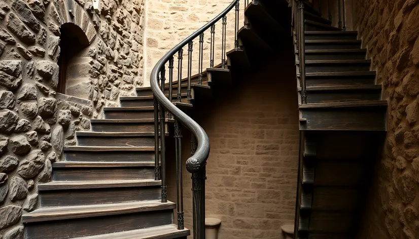 winder staircase exterior