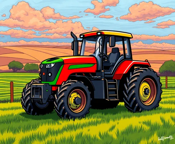 tractor clipart