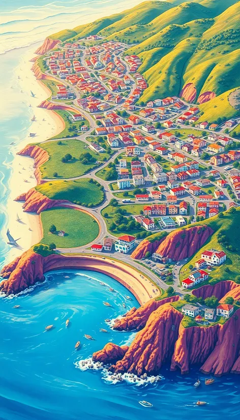 santa cruz california map