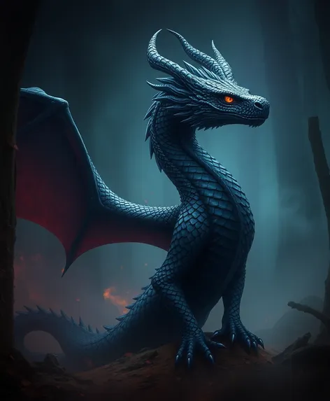 female black dragon