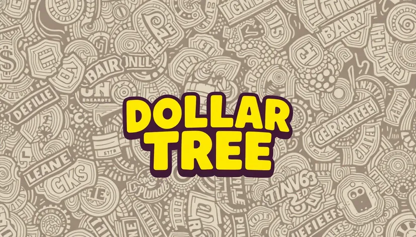 dolar tree font