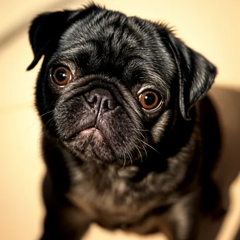 pug black