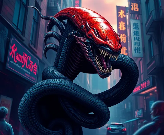 xenomorph snake art