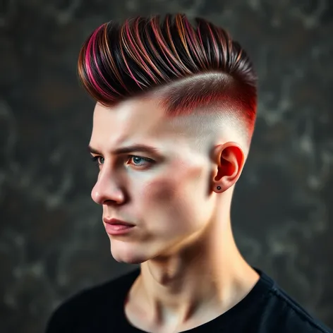 european faux hawk